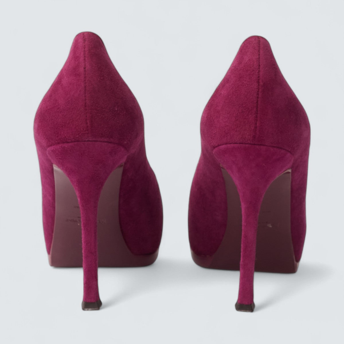 Salto Saint Laurent Tribtoo roxo Tam. 34 BR