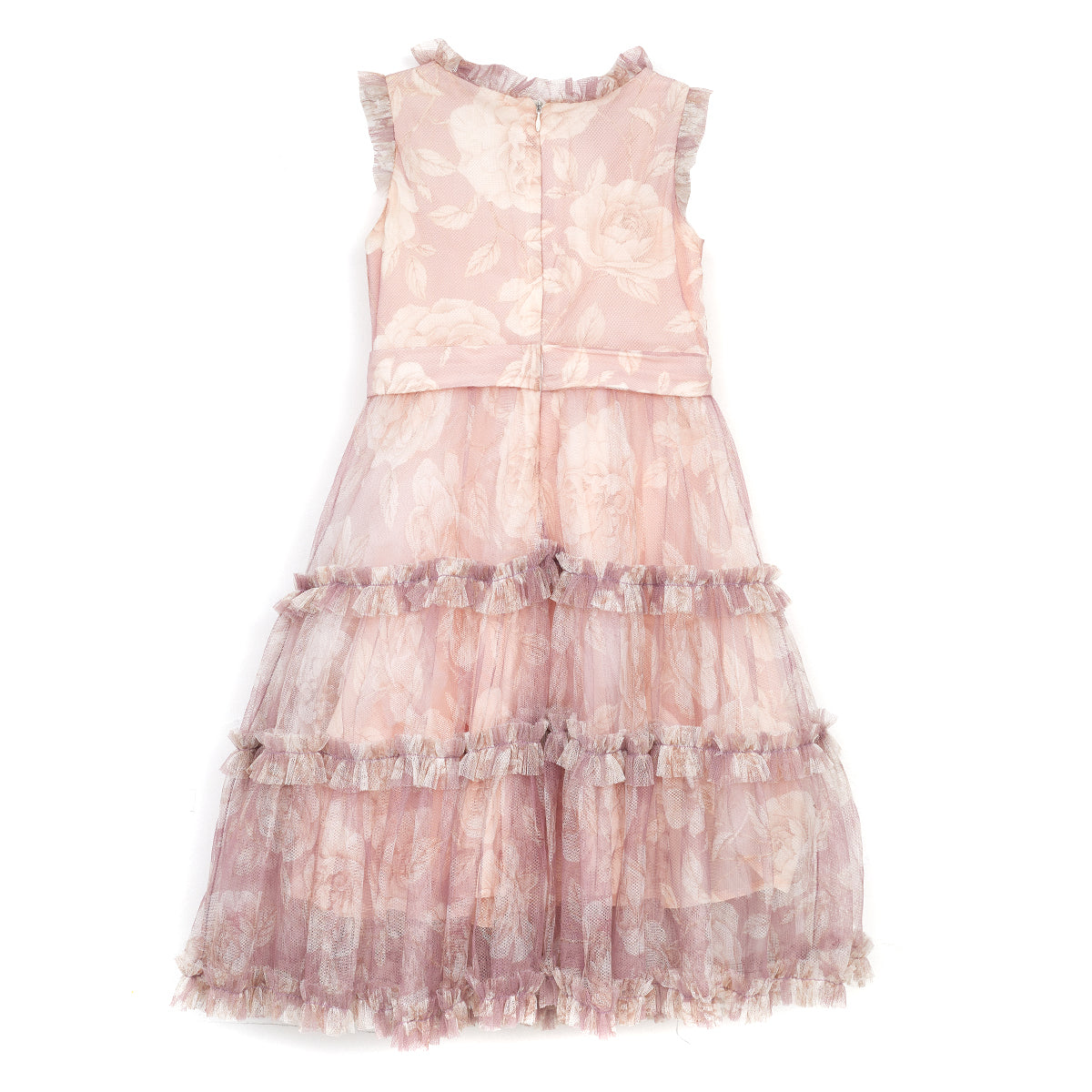 Vestido Infantil Monalisa Chic Rosa Tam 6 anos Br