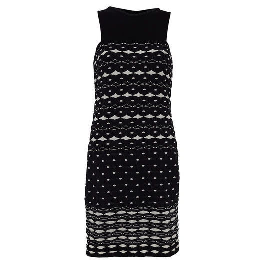 Vestido Missoni Branco e Preto Tam. 38 BR