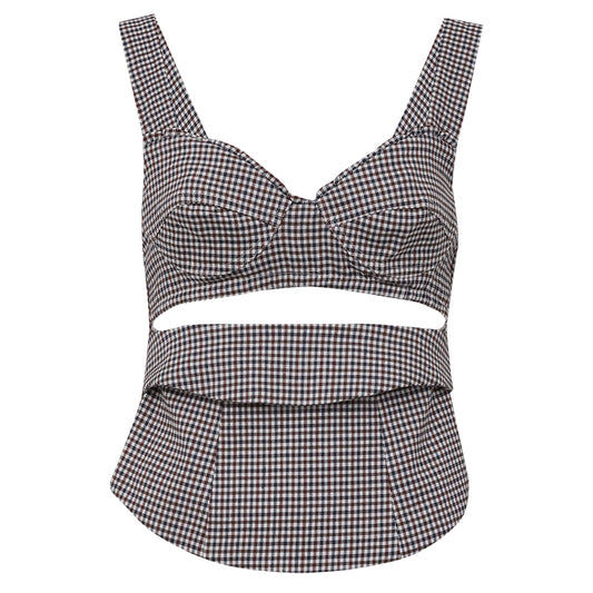 Conjunto Paula Raia Xadrez Tam. 38