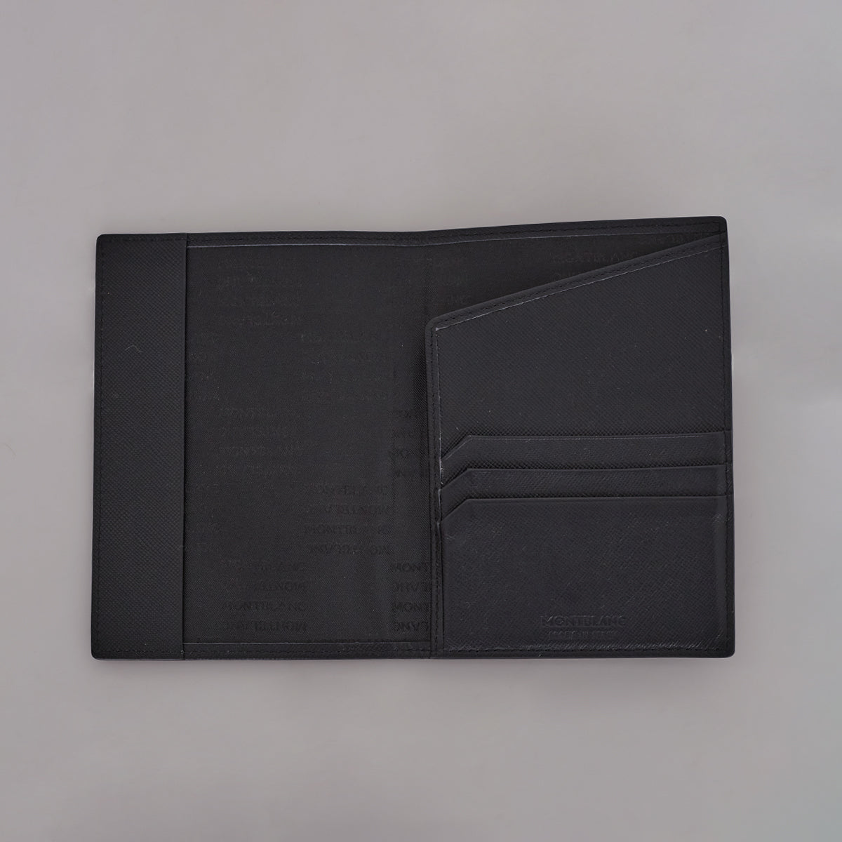 Porta Passaporte Montblanc Meisterstück Preto