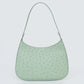 Bolsa Prada Cleo Avestruz Verde Água