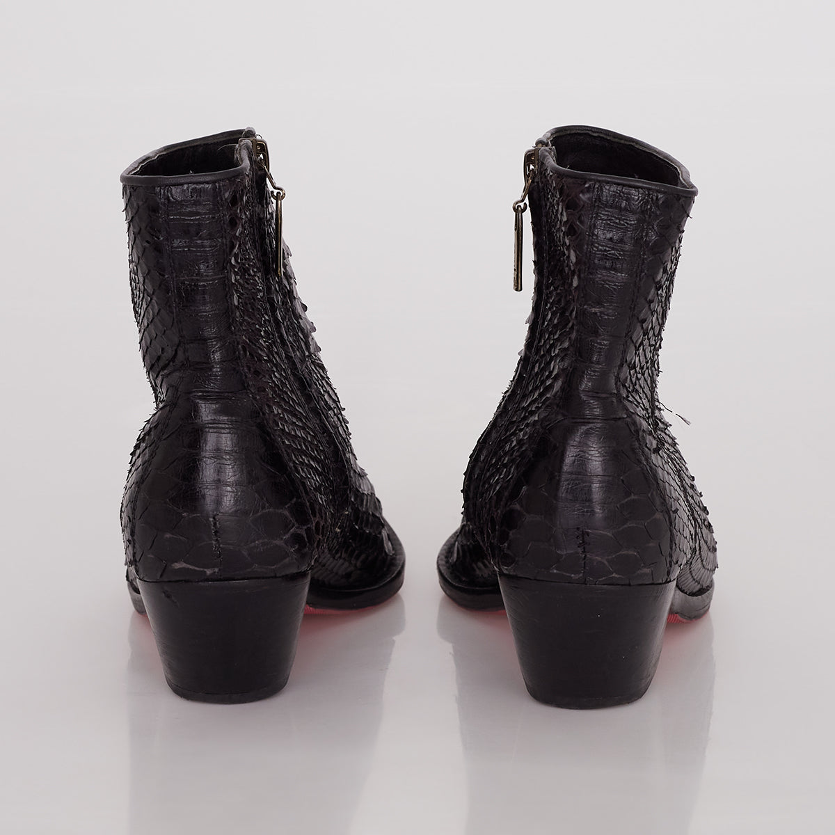 Bota Zeferino Python Preto Tam. 36 Br