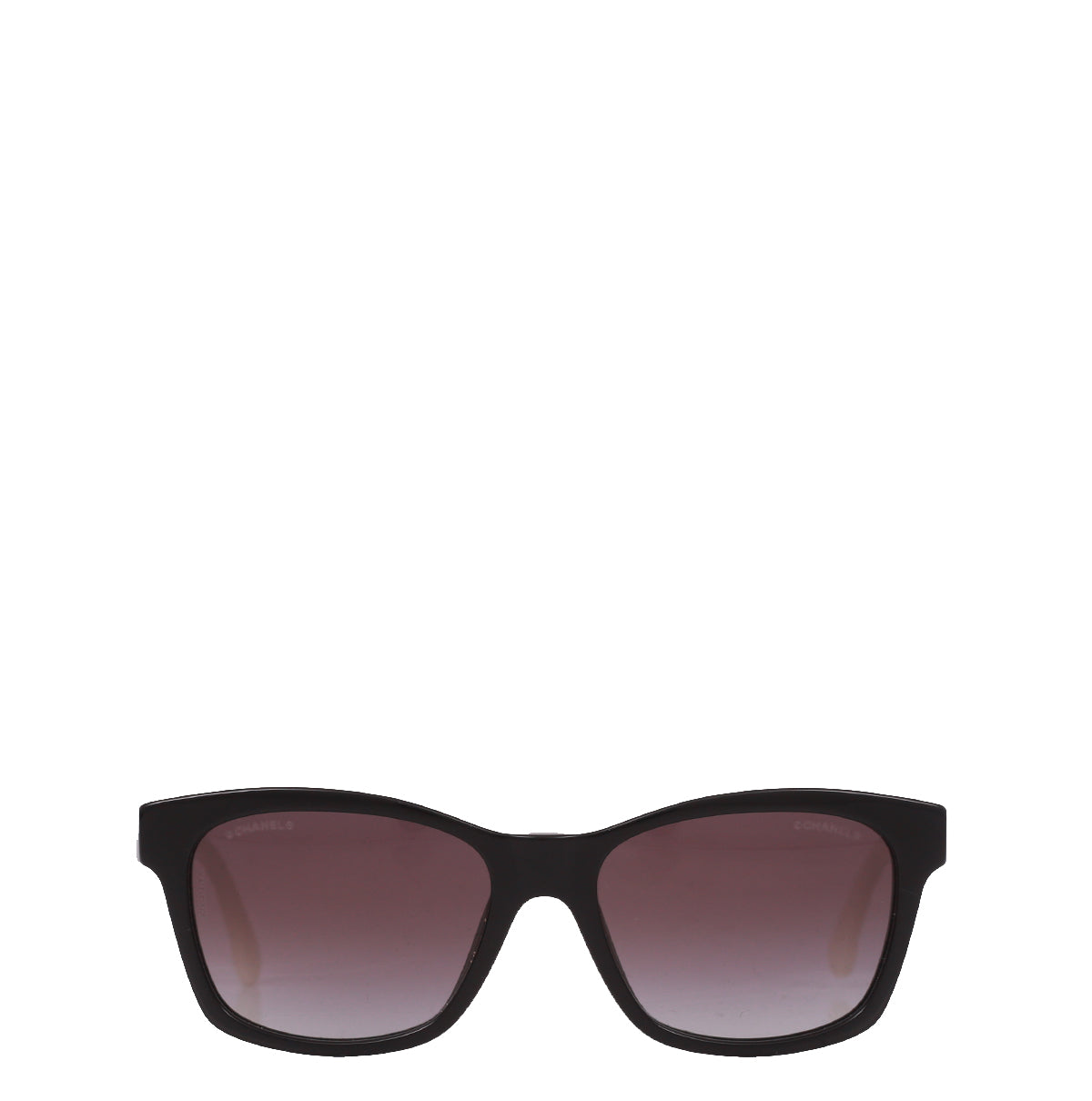 Óculos Chanel Preto e Branco