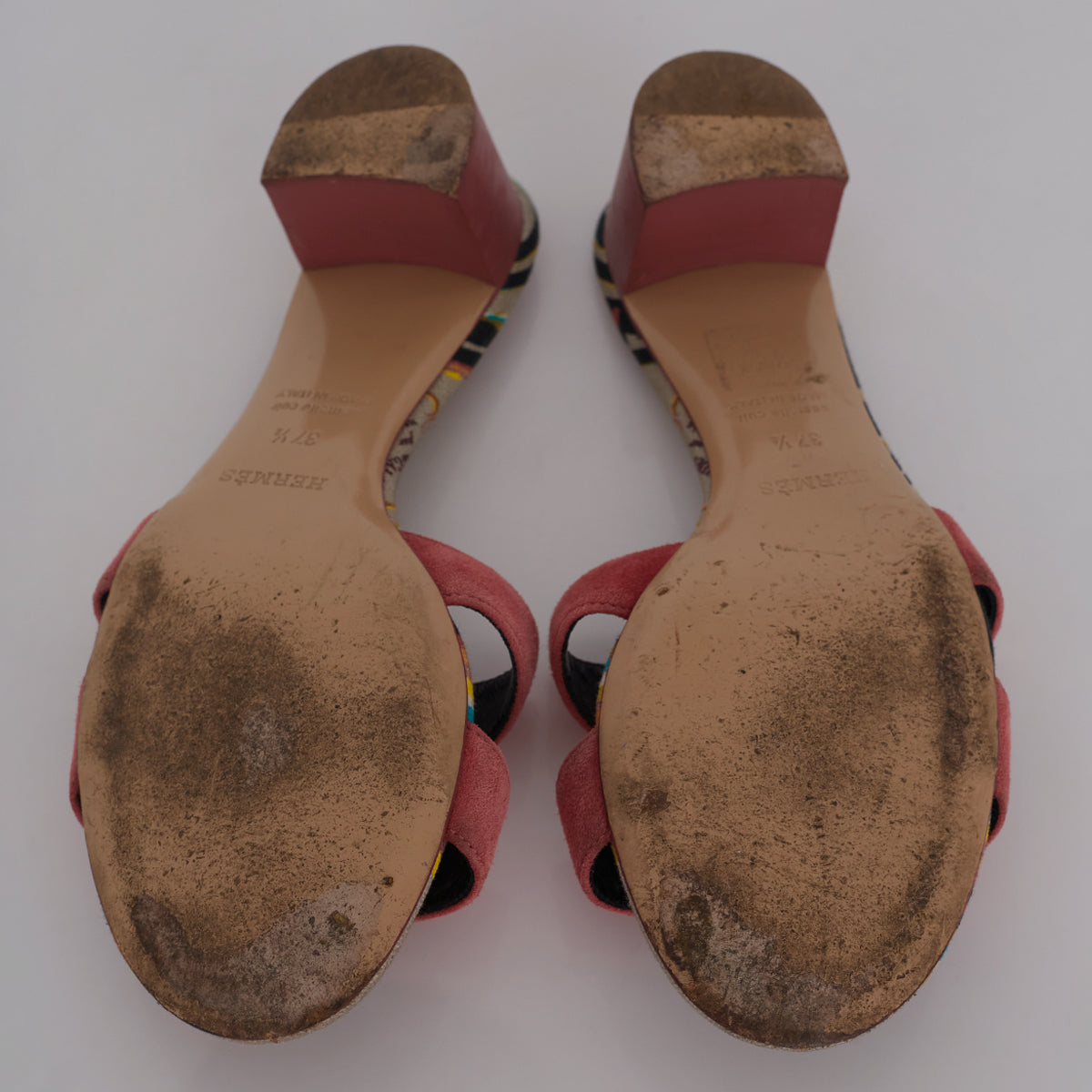 Sandália Hermés Oasis Rosa Tam. 35,5 Br