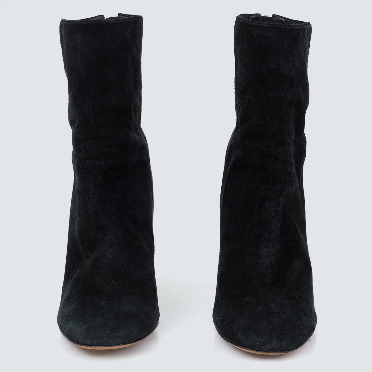 Bota Alexandre Birman Suede Preta Tam. 39,5 Br