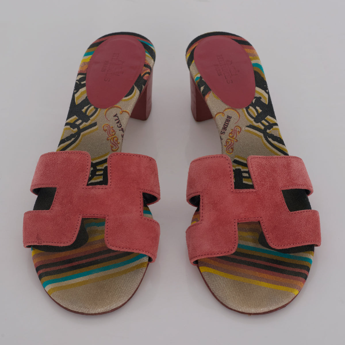 Sandália Hermés Oasis Rosa Tam. 35,5 Br