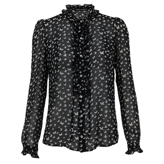 Blusa Dolce & Gabbana Borboletas Tam. 36 BR