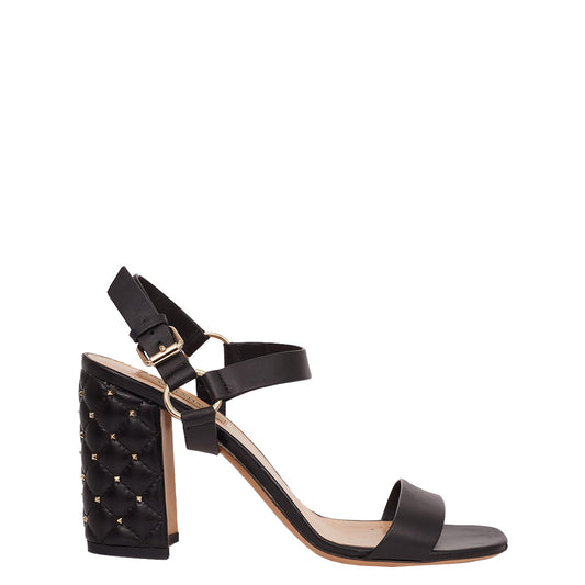 Sandália Valentino Rockstud Preta TAM. 36,5 BR