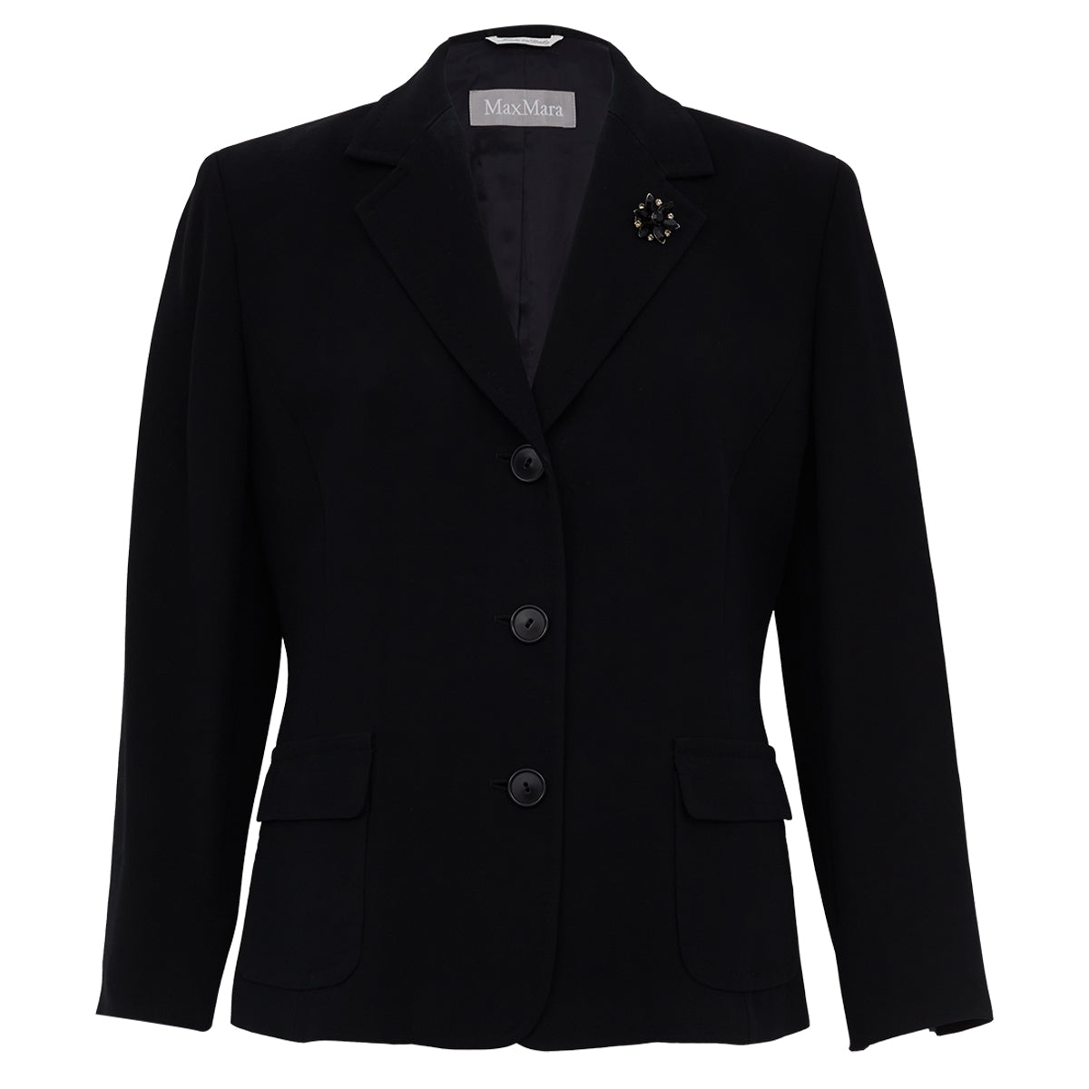Blazer Max Mara Preto Tam. G BR