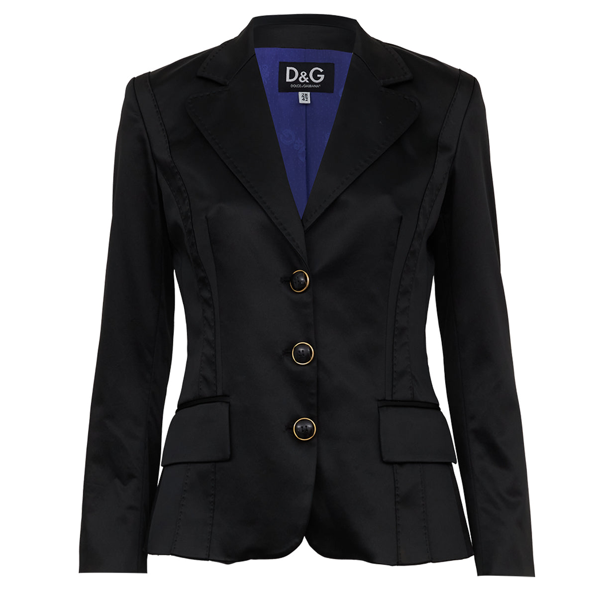Blazer Dolce & Gabbana Preto Tam. 38 BR