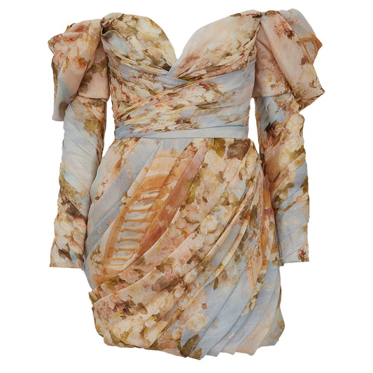 Vestido Zimmermann Estampado Tam. PP BR