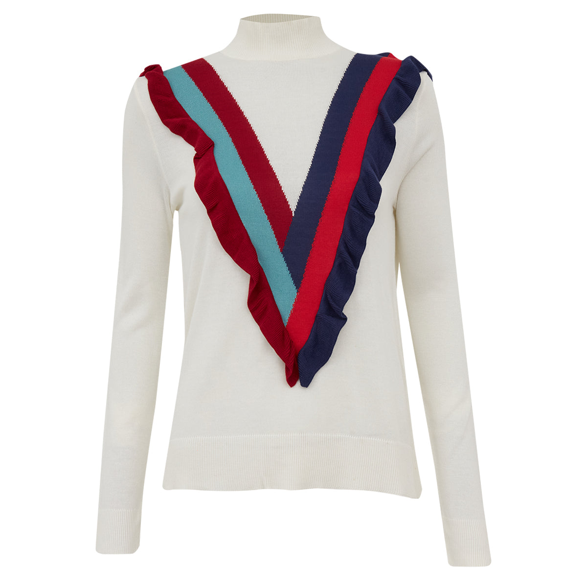 Malha NK Off White Listras Tam. P