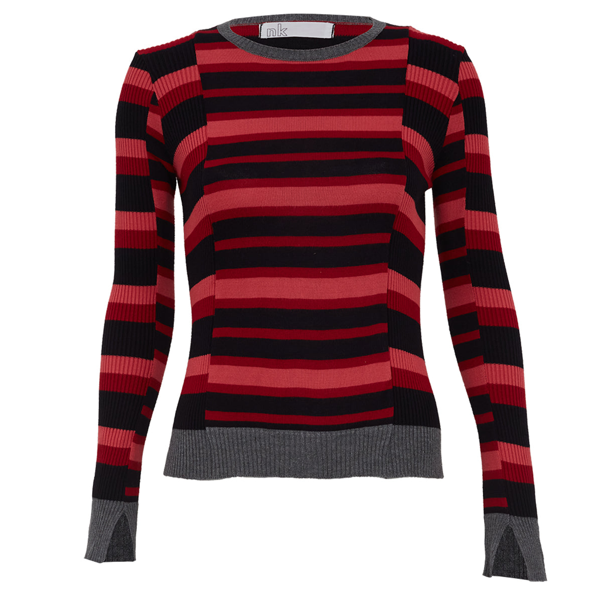 Malha NK Listrada Tricolor Tam. P