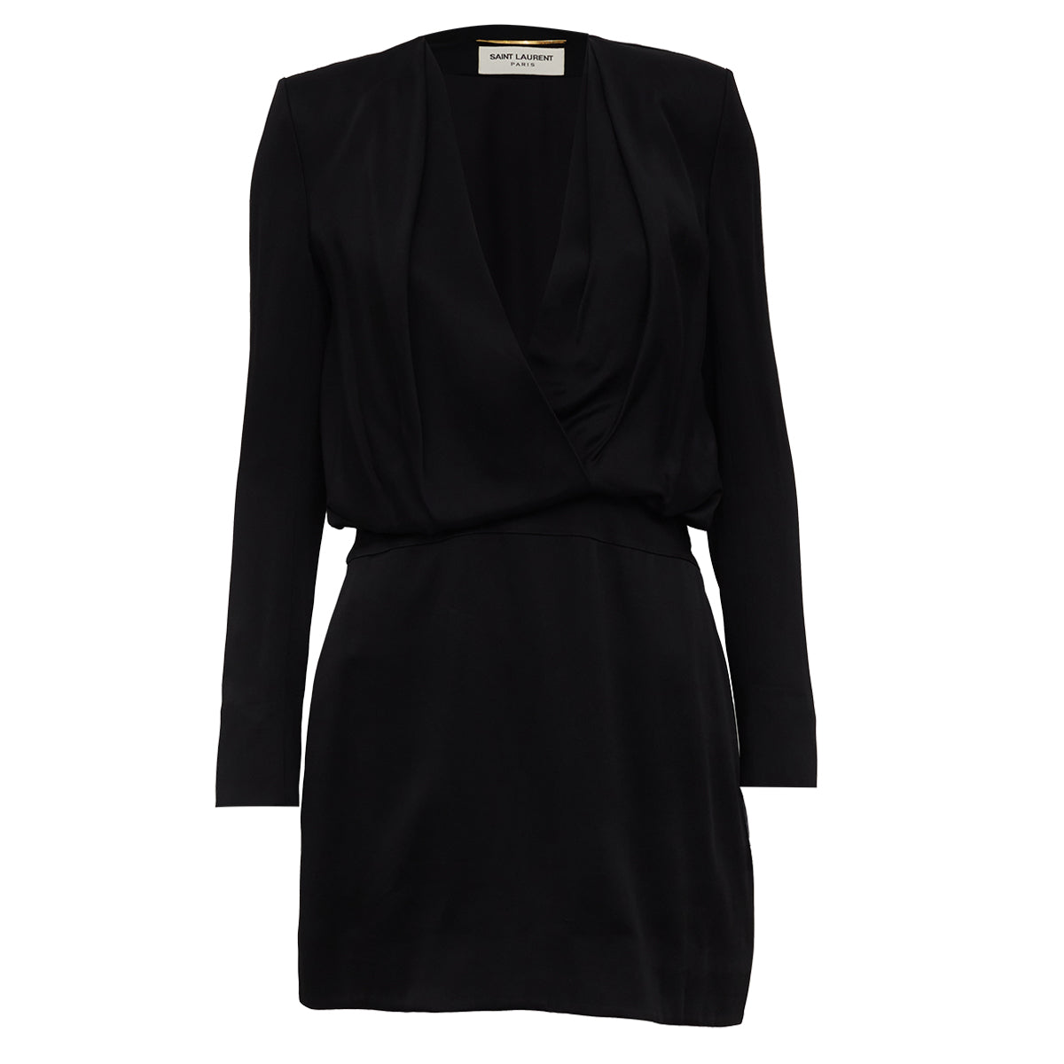 Vestido Saint Laurent Preto Tam. M BR