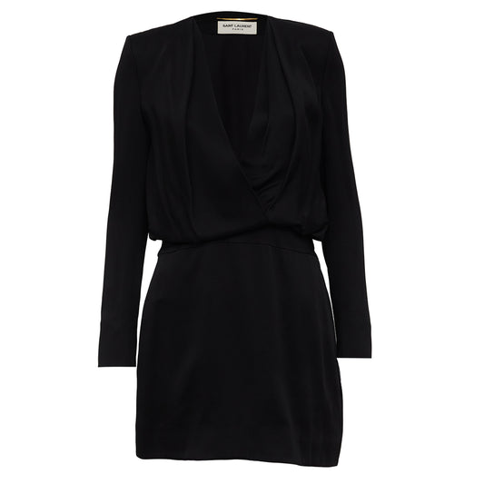 Vestido Saint Laurent Preto Tam. M BR