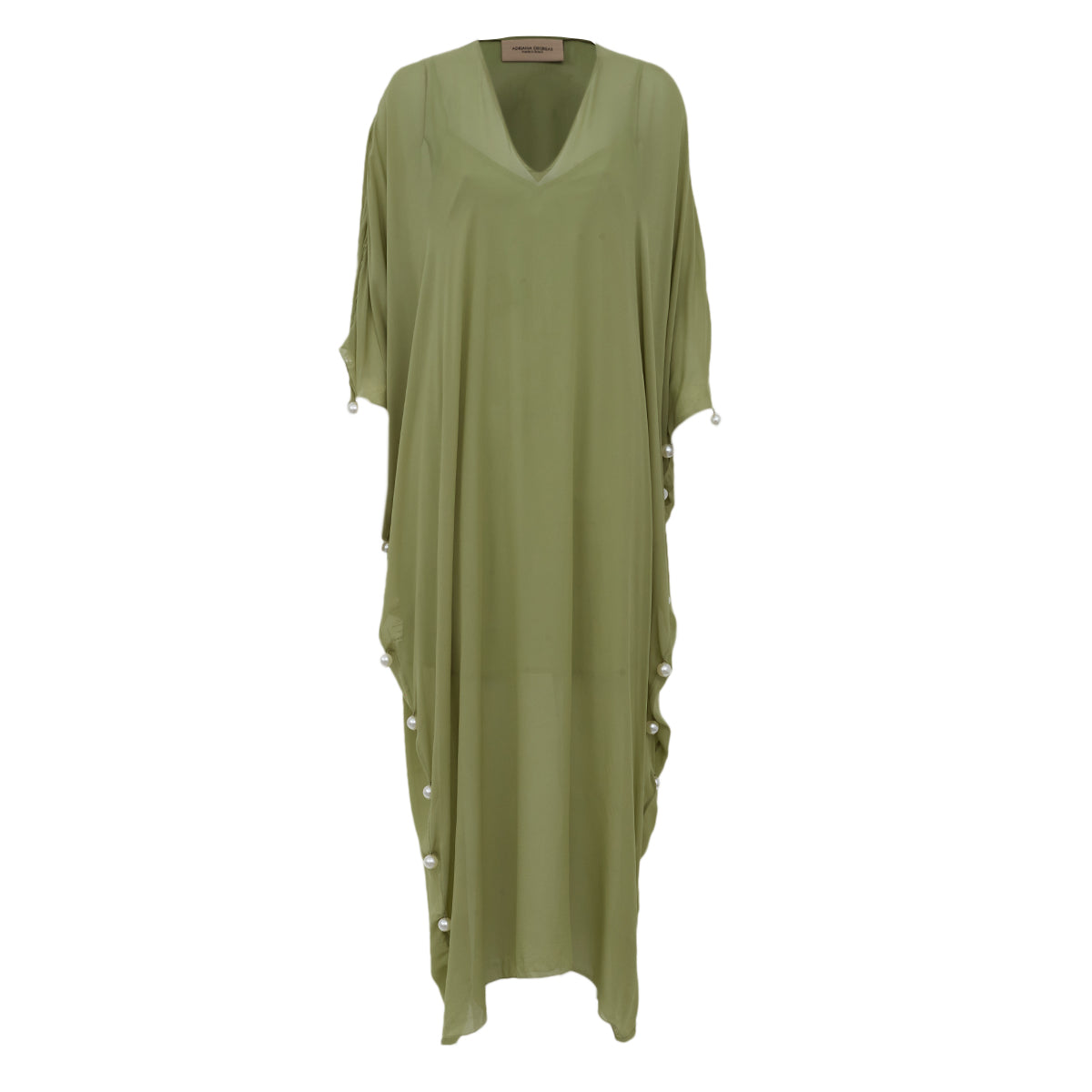 Vestido Adriana Degreas Verde Tam. P