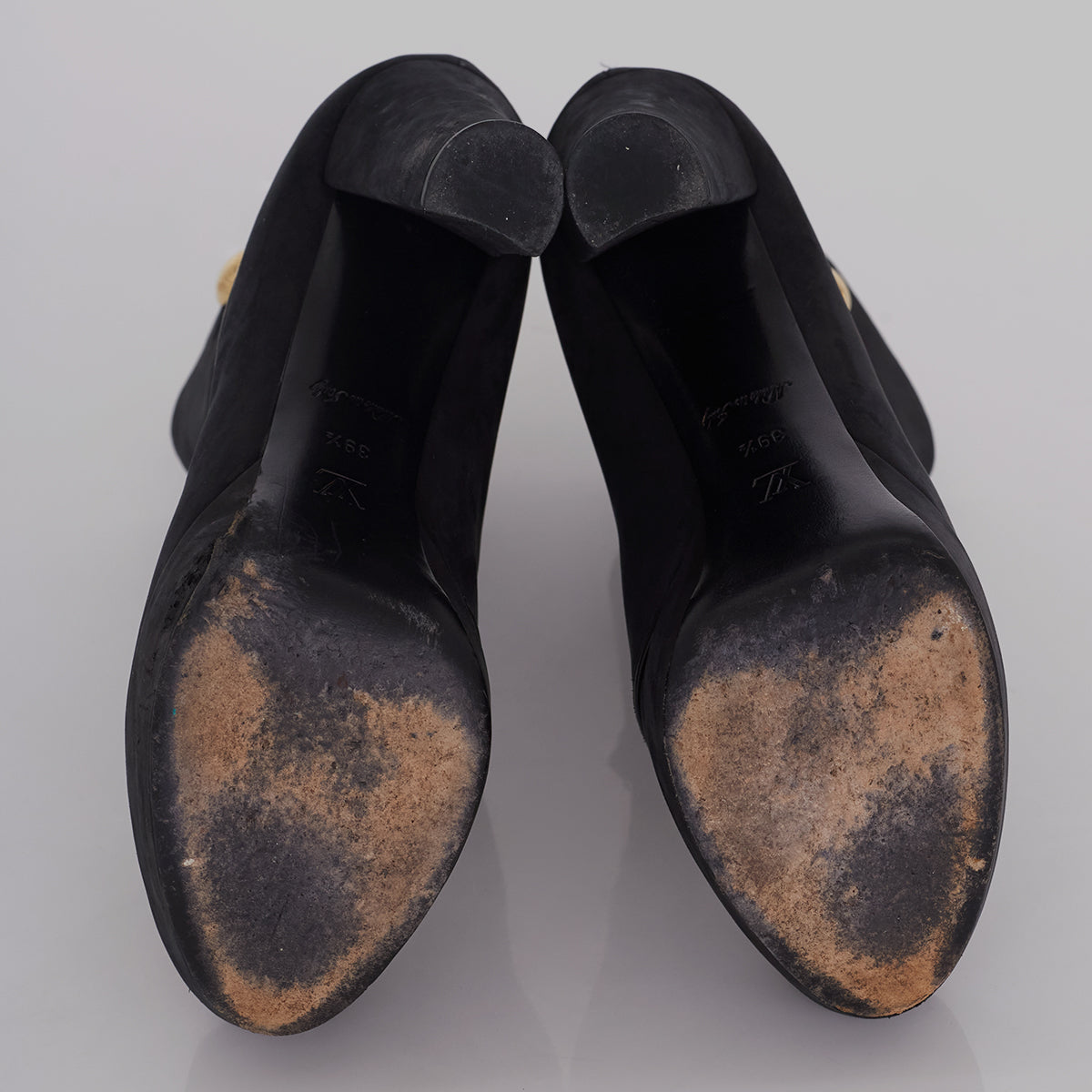 Ankle Boot Louis Vuitton Preta Tam. 37,5 Br