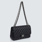 Bolsa Chanel Classic Double Flap Jumbo Preta