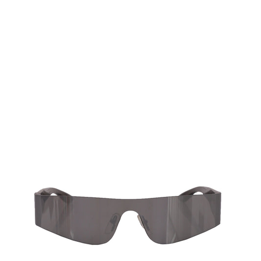 Óculos Balenciaga Metalic Prata