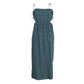 Vestido Paula Raia Estampado Verde tam 38 Br