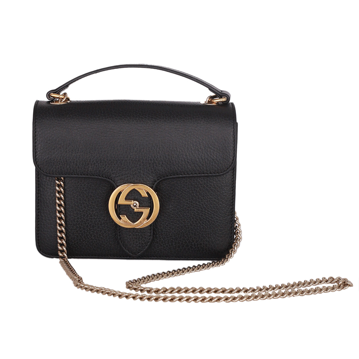 Bolsa Gucci G Dollar Preta