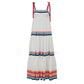 Vestido Zimmermann Branco listrado Tam. G BR