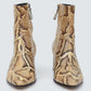 Bota Alexandre Birman Couro Python tam. 39,5