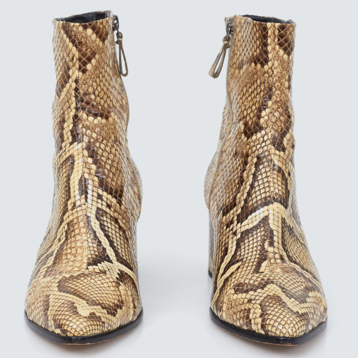 Bota Alexandre Birman Couro Python tam. 39,5