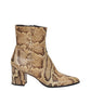 Bota Alexandre Birman Couro Python tam. 39,5