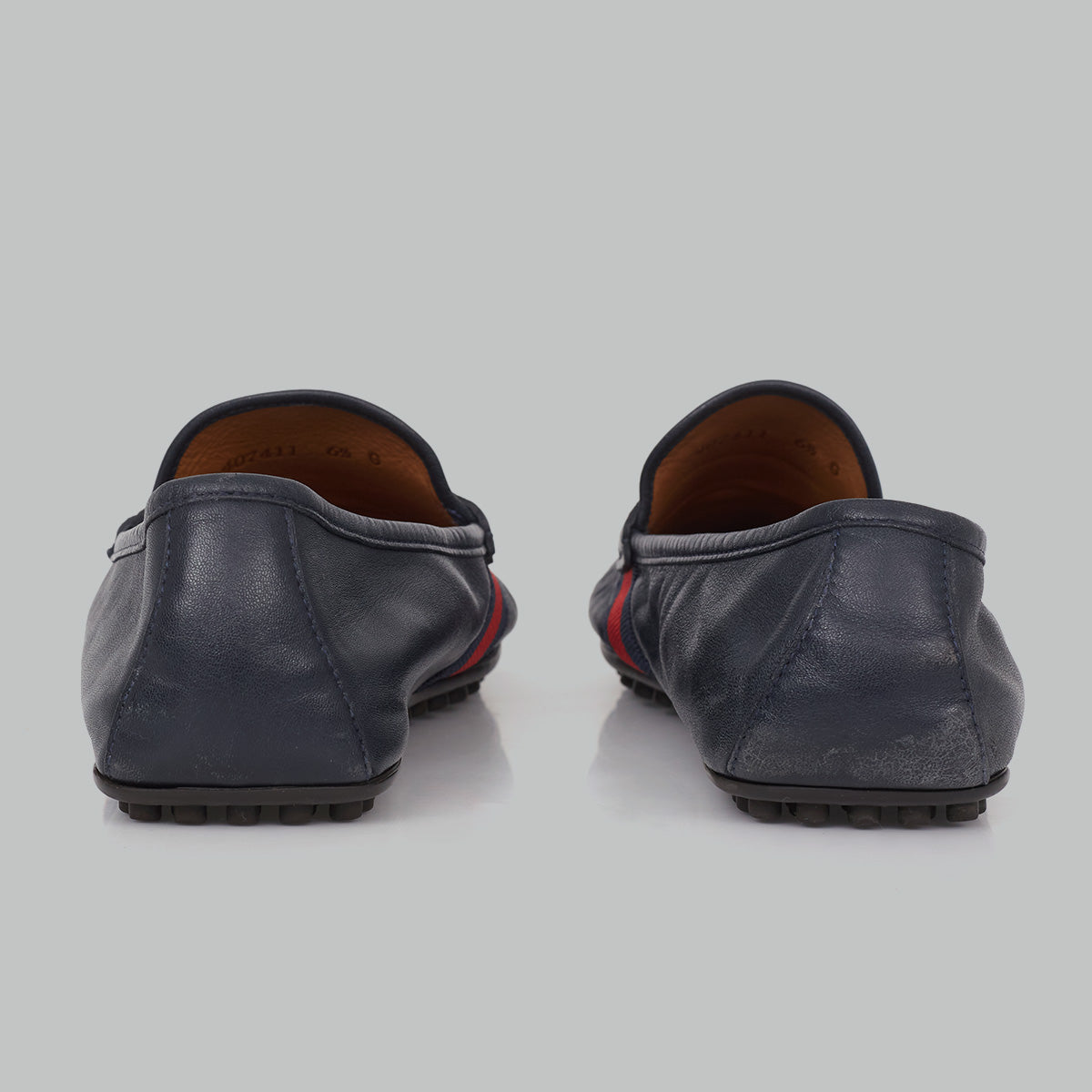 Mocassim Gucci Azul Marinho Masculino TAM. 39,5 BR