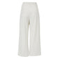 Calça Veronica Beard Off White Listrado Tam. G Br