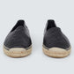 Espadrille Saint Laurent Couro Preto Tam. 37 BR