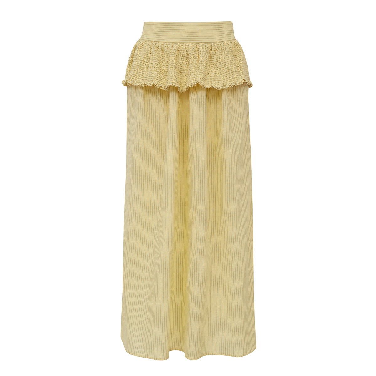 Saia Paula Raia Amarela Listrada TAM. 38 BR