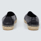 Espadrille Saint Laurent Couro Preto Tam. 37 BR