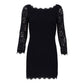 Vestido Diane Von Furstenberg Renda Azul Marinho TAM. P BR