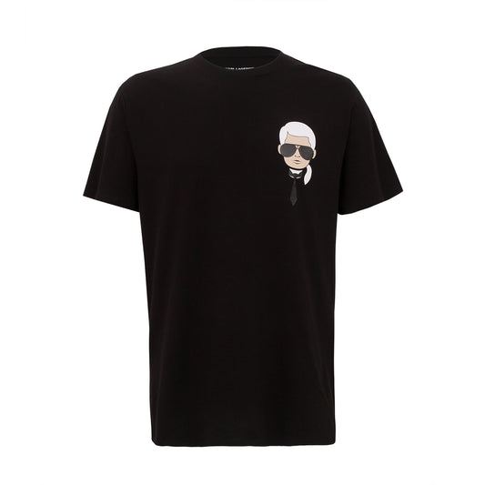 Camiseta Karl Lagerfeld Preta Masculina Tam. M Br