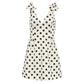 Vestido Zimmerman Branco poá preto Tam. 38 BR