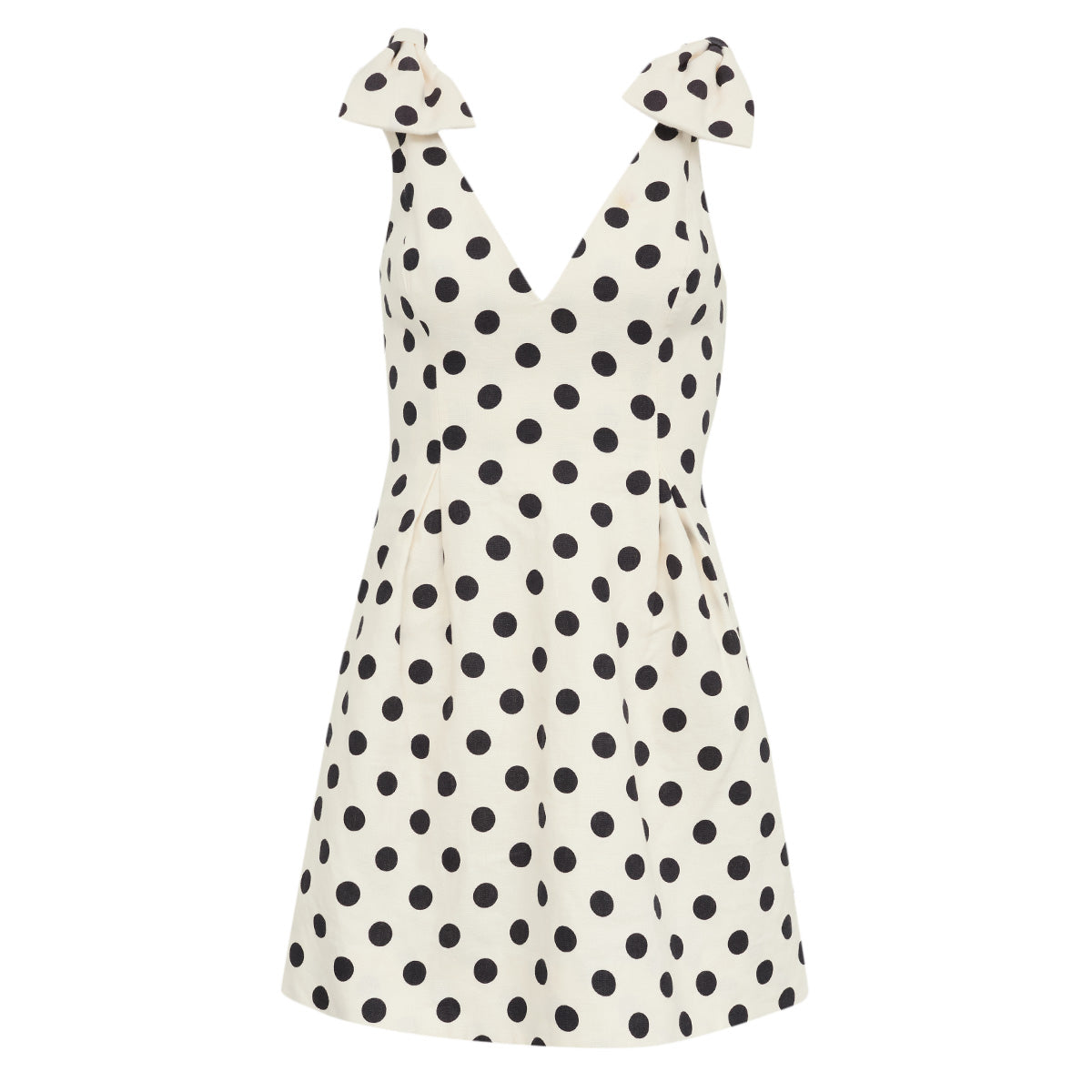 Vestido Zimmerman Branco poá preto Tam. 38 BR