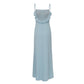 Vestido Vera Wang Longo Azul Tam. 36 Br