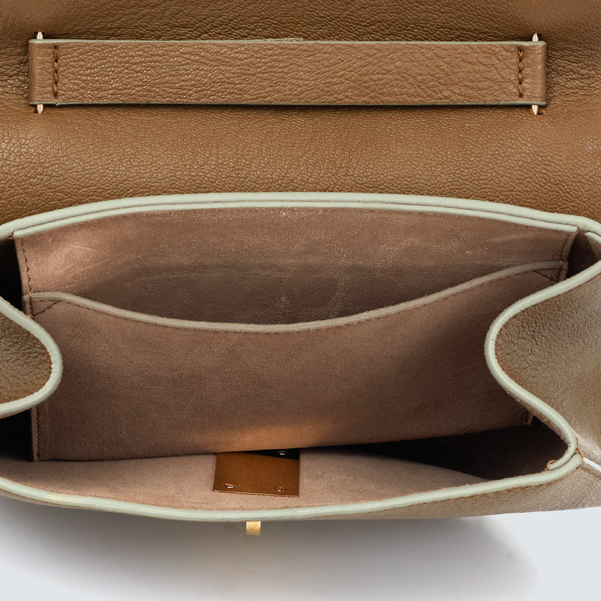 Bolsa Chloé Drew Couro Marrom