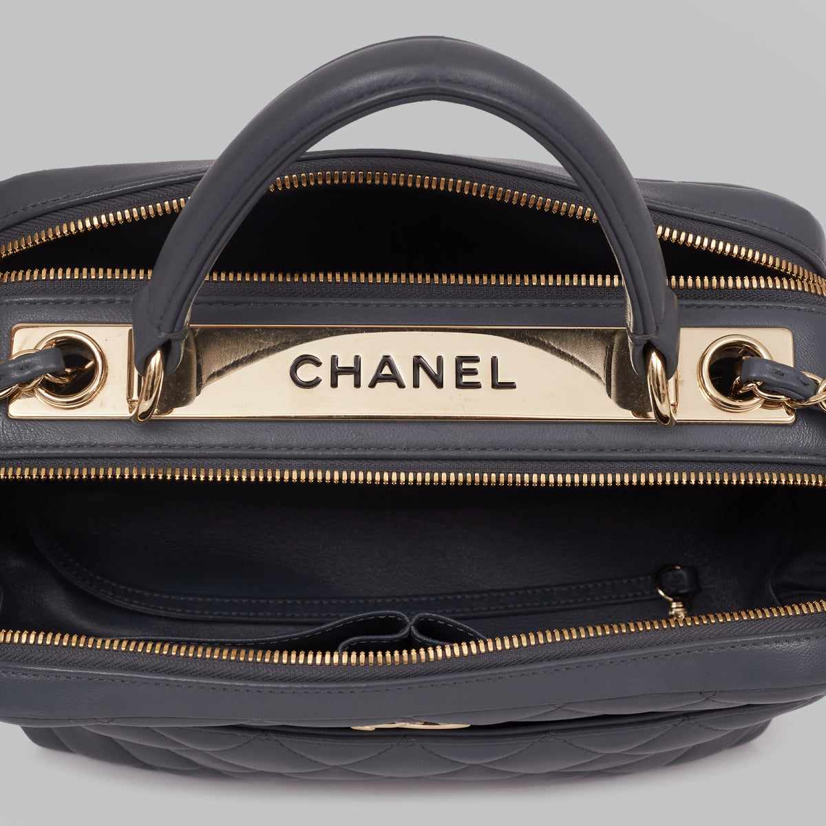 ⁠Bolsa Chanel Trendy CC Azul