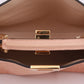 Bolsa Fendi Peekaboo Croco Salmão