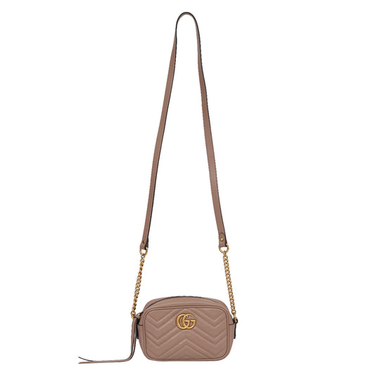 Bolsa Gucci Marmont Bege