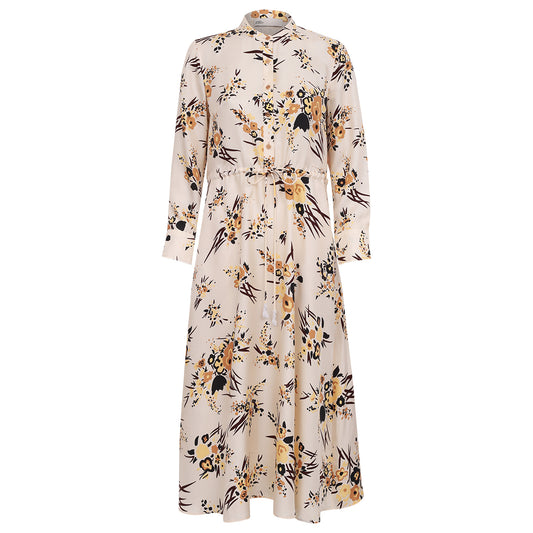 Vestido Tory Burch Midi Off White Tam. 40 Br