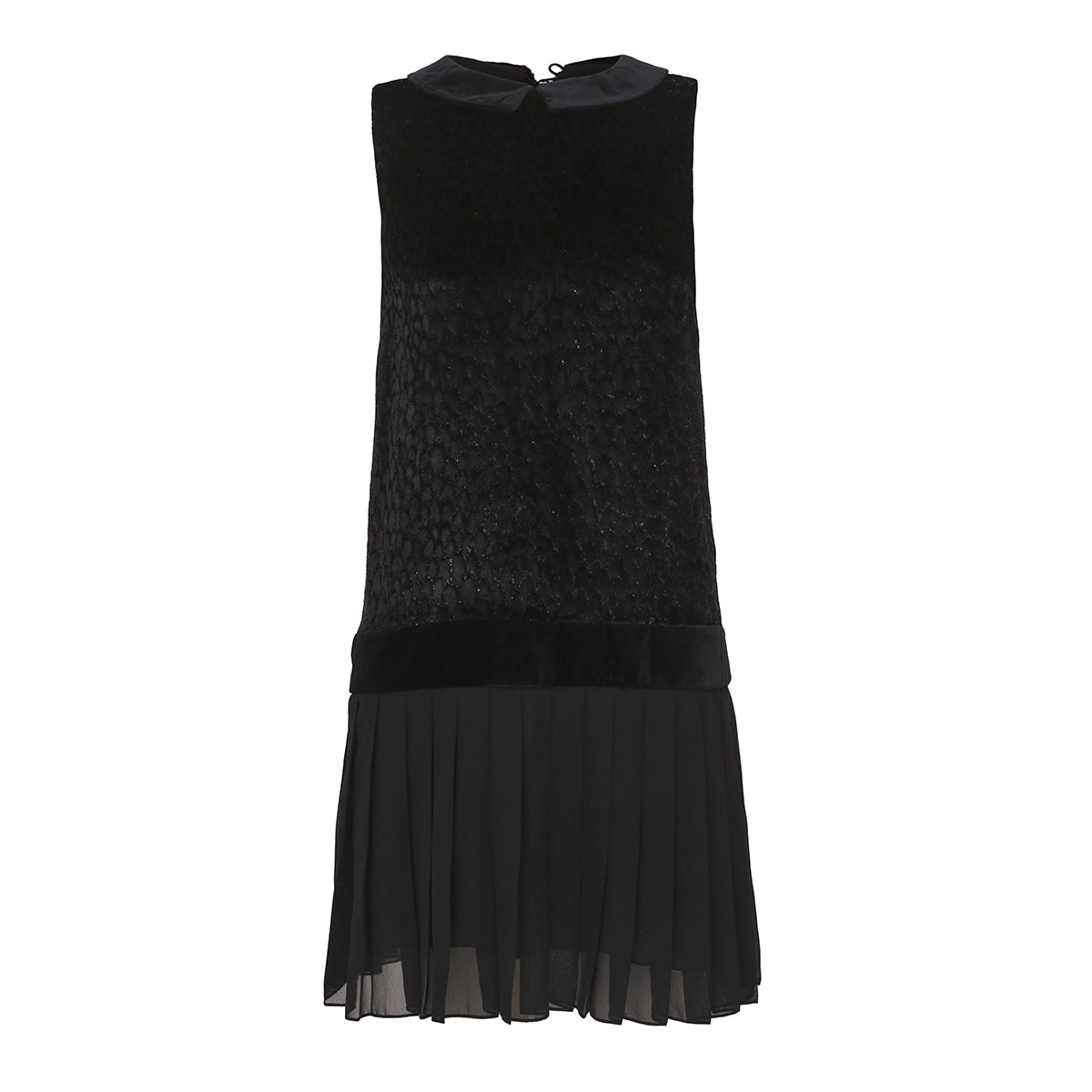 Vestido Talie Nk Veludo Preto TAM. 36 BR