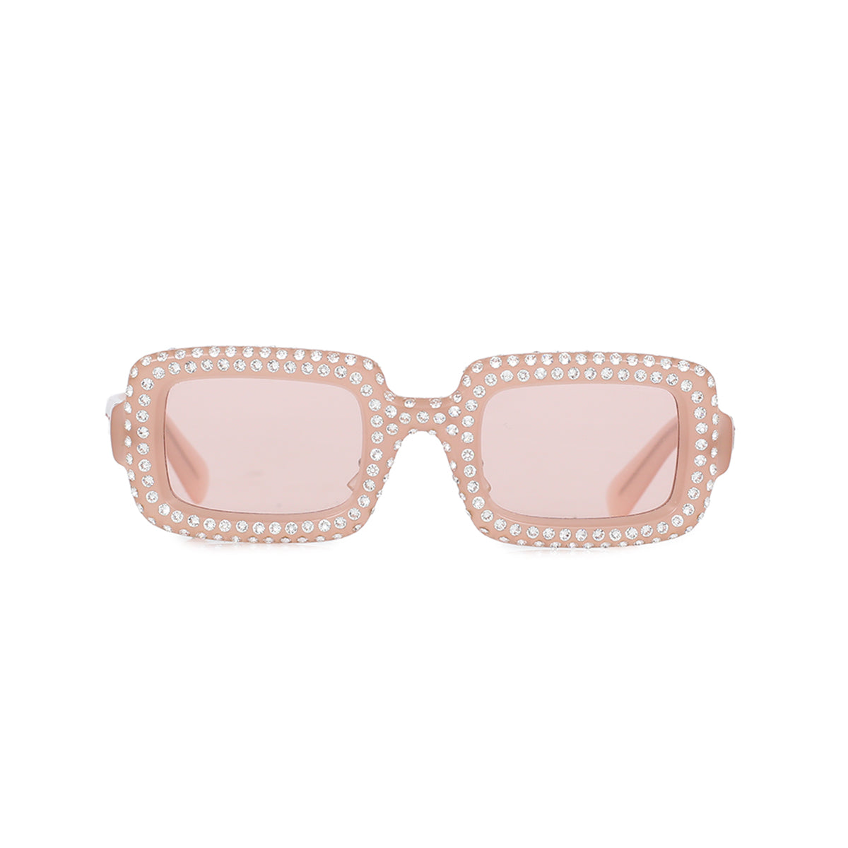 Óculos Miu Miu SMU09X Com Cristal Rosa