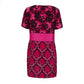 ⁠Vestido Mary Katrantzou Rosa Estampado TAM. M BR