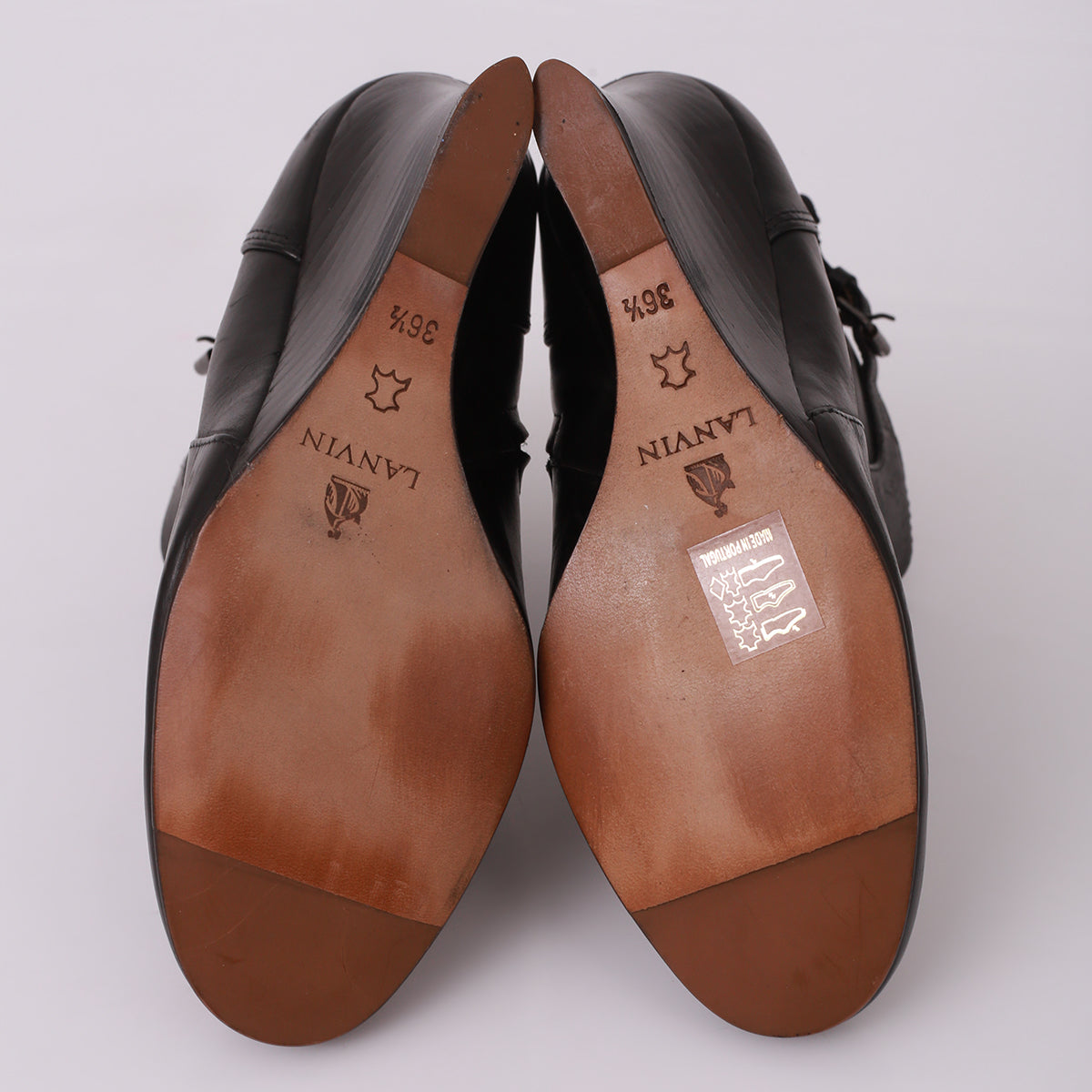 Ankle Boot Lanvin Preta TAM. 34,5 BR