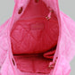 Bolsa Chanel Atoalhada Rosa